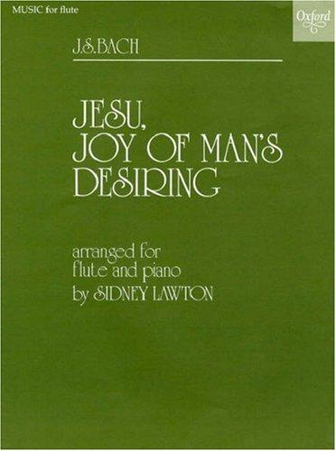 Book Jesu, Joy Of Man's Desiring: Arranged For Flute And Piano free