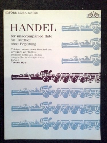 Book Handel for unaccompanied flute. Fur Querflote ohne Begleitung (Oxford music for flute) free