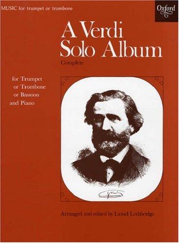 Book A Verdi Solo Album free