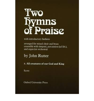 Book All Creatures Of Our God And King (music Score) free