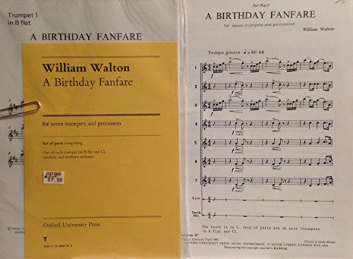 Book Abirthday Fanfare: Set Of Parts free