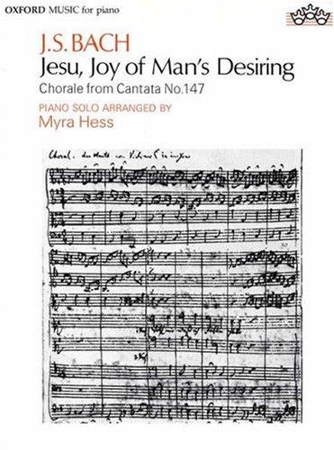 Book Jesu, Joy of Man's Desiring: Piano solo free