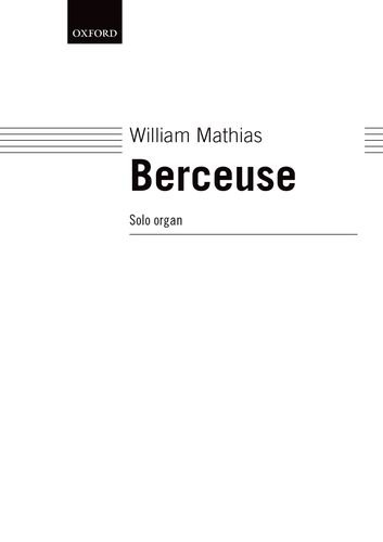 Book Berceuse (oxford Music For Organ) free