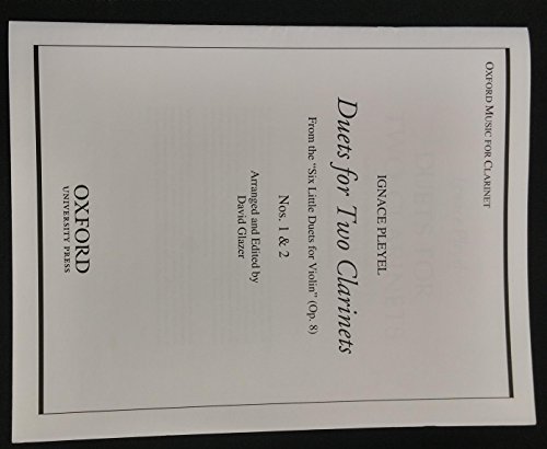 Book Duets For 2 Clarinets: Book 1 (bk. 1) free