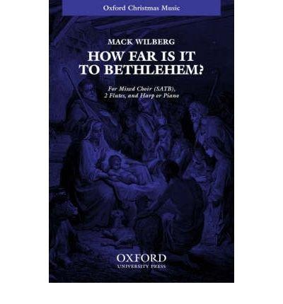 Book How Far Is It To Bethlehem?: Vocal Score free