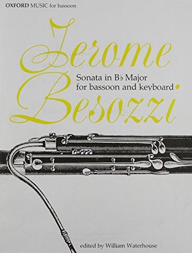 Book Sonata in B Flat Major for Bassoon and Keyboard free