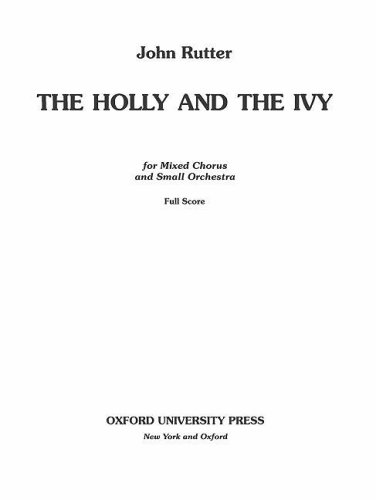 Book The Holly And The Ivy: Full Score free Book The Holly And The Ivy: Full Score free