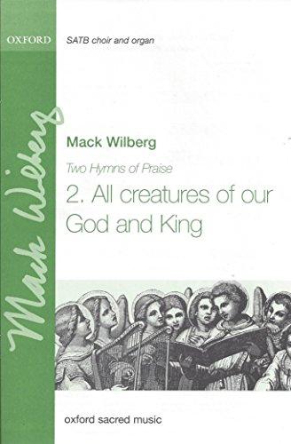 Book All Creatures Of Our God And King: No. 2 From Two Hymns Of Praise Vocal Score free