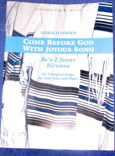 Book Bo'u L'fanav Birnana (come Before God With Joyous Song) free