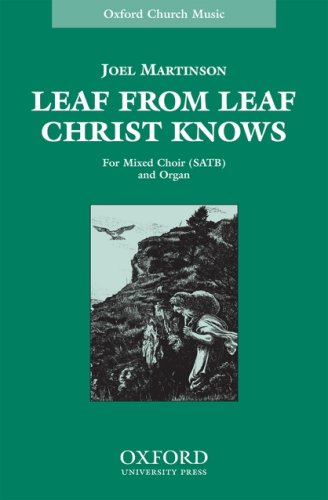 Book Leaf From Leaf Christ Knows: Vocal Score free