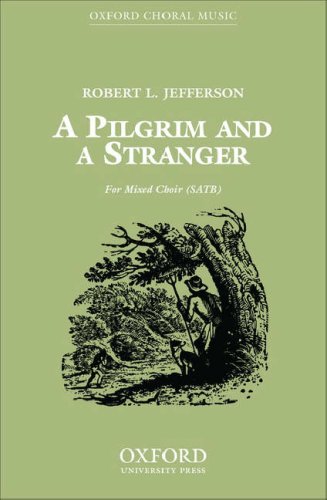 Book A Pilgrim And A Stranger: Vocal Score free