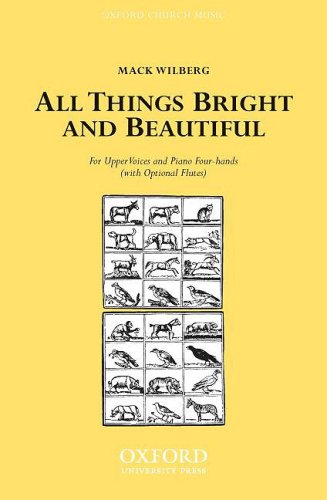 Book All Things Bright And Beautiful: Vocal Score (piano 4 Hands Version) free