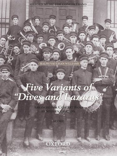 Book Five Variants On 'dives And Lazarus': Concert Band Score free