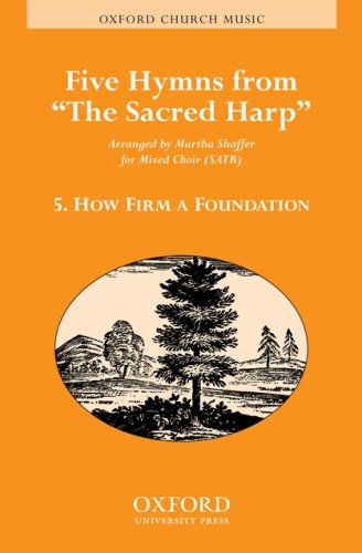 Book How Firm A Foundation: Vocal Score free