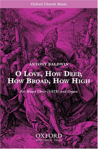 Book O Love, How Deep, How Broad, How High: Vocal Score free