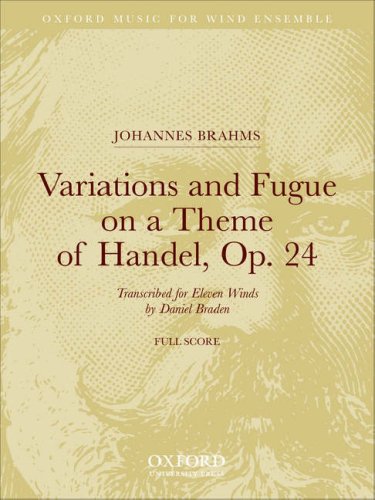 Book Variations And Fugue On A Theme Of Handel, Op. 24 free