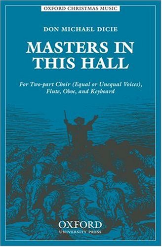 Book Masters In This Hall: Vocal Score free