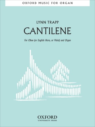 Book Cantilene, For Oboe (or English Horn, Or Viola) And Organ free