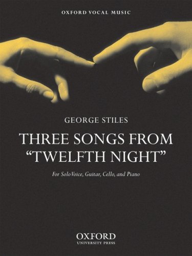 Book Three Songs From 'twelfth Night': Voice And Ensemble Version free