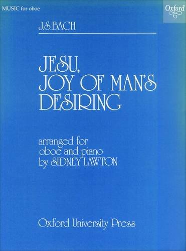 Book Jesu, Joy Of Man's Desiring: Oboe And Piano free