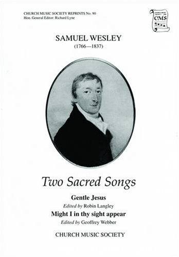 Book Two Sacred Songs (church Music Society) free
