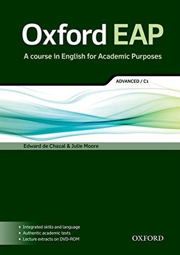 Book Oxford English for Academic Purposes Advanced. Student's Book + DVD Pack free