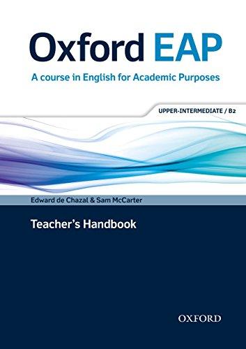 Book Oxford English for Academic Purposes Upper-Intermediate. Teacher's Book and DVD Pack (Spanish Edition) free