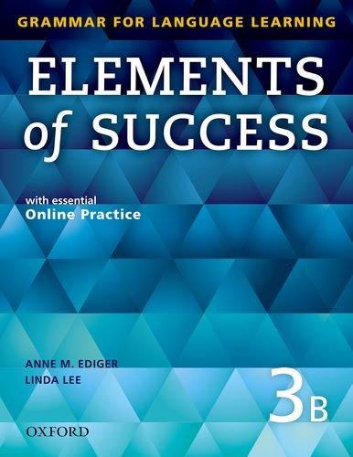 Book Elements of Success 3 Split Edition Student Book B with essential Online Practice free