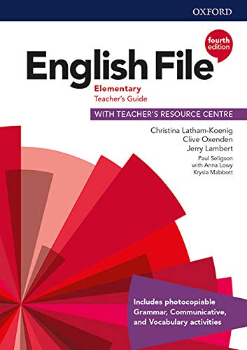 Book English File Elementary Teacher's Guide with Teacher's Resource Centre (English File Fourth Edition) (Spanish Edition) free