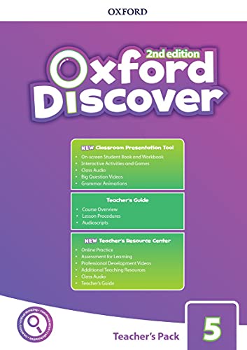 Book Oxford Discover 5. Teacher's Book with Classroom Practice Tool + Online Practice Test free