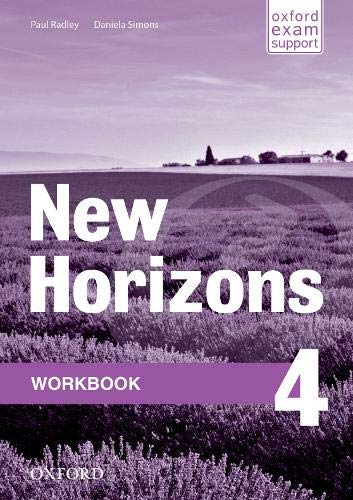 Book New Horizons 4. Workbook (Spanish Edition) free
