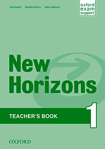 Book New Horizons 1. Teacher's Book (Spanish Edition) free