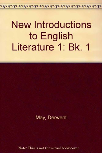 Book A new introduction to English literature (Bk. 1) free