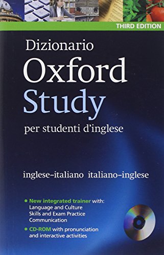 Book Dizionario Oxford Study per studenti d'inglese: Updated edition of this bilingual dictionary specifically written for Italian-speaking learners of English free