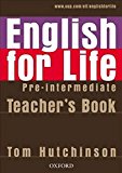 Book English for Life Pre-Intermediate. Teacher's Book free