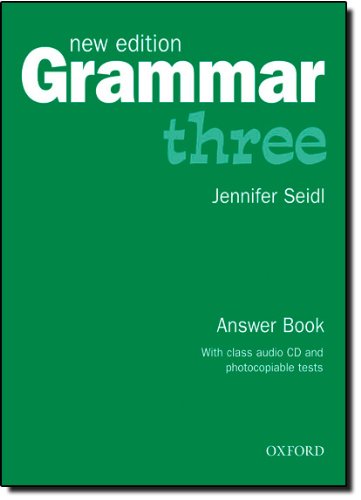 Book Grammar Three: Answer Book Pack (Spanish Edition) free