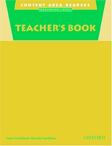 Book The Oxford Picture Dictionary For The Content Areas Readers (teacher's Book) free