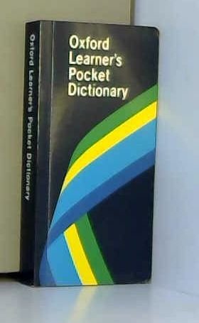 Book Oxford Learner's Pocket Dic-Ed Antigua (Oxford Learners Pocket Dictionary) (Spanish Edition) free