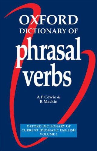 Book Oxford Dictionary of Phrasal Verbs (Diccionario Oxford De Phrasal Verbs) free