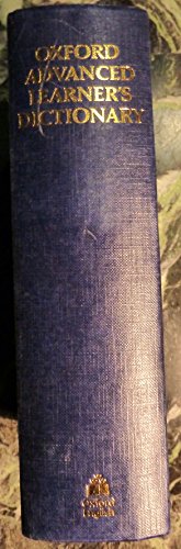 Book Oxford Advanced Learner's Dictionary 4th Edition Comp Luxe free