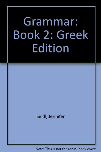 Book Grammar: Book 2: Greek Edition free