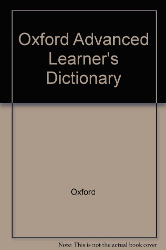 Book Oxford Advanced Learner's Dictionary free