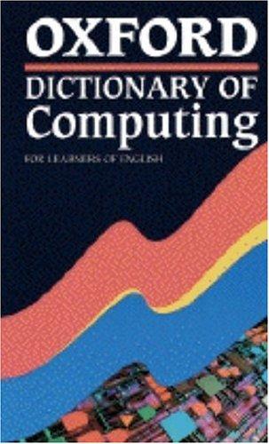 Book Oxford Dictionary of Computing (Diccionario Oxford Compendium) free