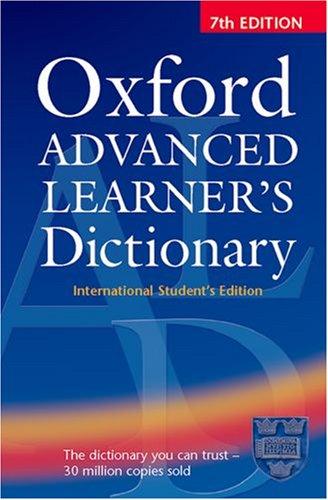 Book Oxford Advanced Learner's Dictionary free