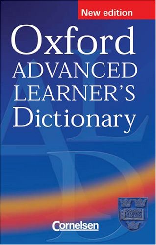 Book Oxford Advanced Learner's Dictionary of Current English free