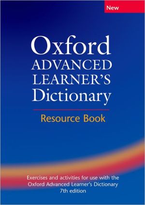 Book Oxford Advanced Learner's Dictionary Resource Book free