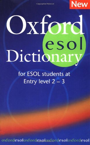 Book Oxford ESOL Dictionary free