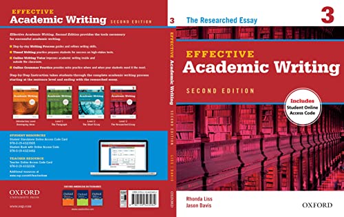 Book Effective Academic Writing 2nd Edition: Student Book 3 free