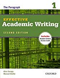 Book Effective Academic Writing 2e Student Book 1 (Effective Academic Writing (Second Edition)) free