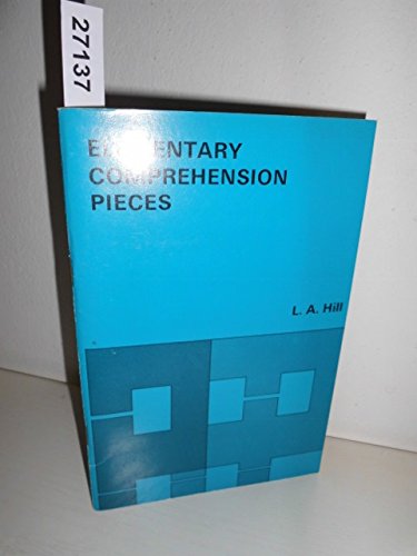 Book Elementary Comprehension Pieces free